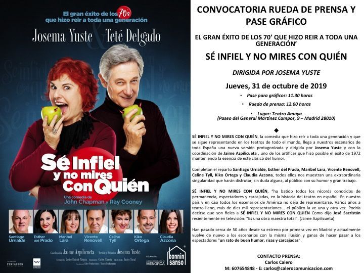 Se Infiel - Calero Comunicación