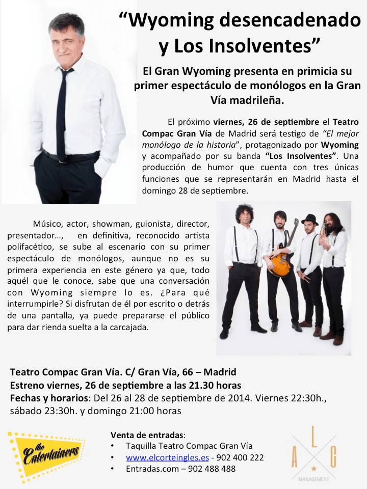 Wyoming y los insolventes - Calero Comunicación