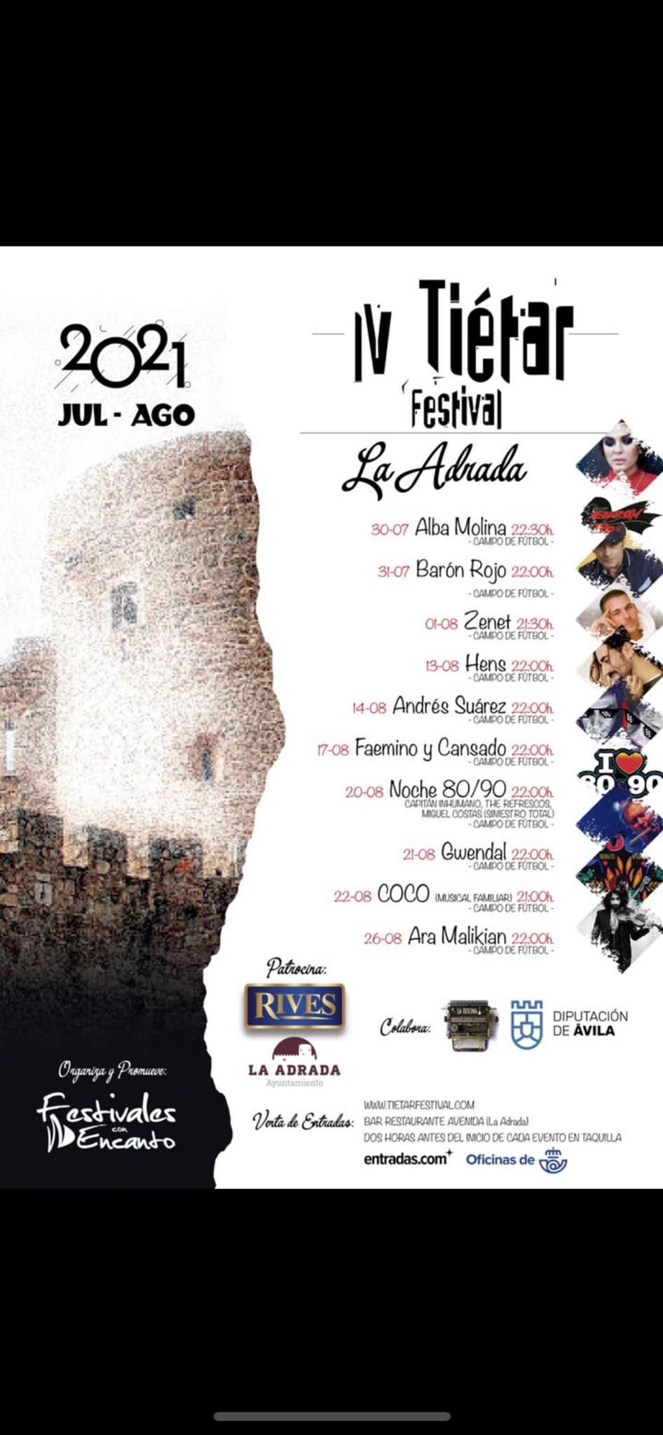 Festivales con encanto Comunicaciones Calero
